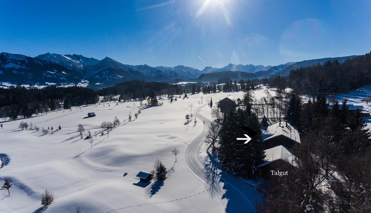 Das Talgut Villa Ofterschwang Exteriör bild